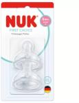 Nuk Tetine din silicon First Choice+, mărimea XL, 6+ luni, 2 buc. , 798470