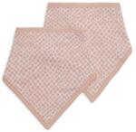 Jollein Set bavetă-bandană 2 buc. Snake Pale Pink Bavata