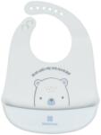 Kikkaboo Bavețică din silicon Bear with me Blue 31303030044 Bavata