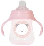 Saro Baby Pahar pentru bebeluși care nu se varsă, 250 ml. Sweet & Fun Pink