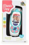 Moni Toys Telefon pentru bebeluși cu butoane K999-72B albastru 107923