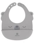 Kikkaboo Bavețică din silicon, gri 31303030037 Bavata