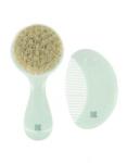Kikkaboo Pieptene și perie din păr natural Savanna Mint 31303040088