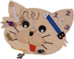 Moni Toys Tablă Montessori din lemn „Cat 110757