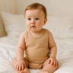 Rainy Body pentru bebeluși 48-80 cm, culoare mocca