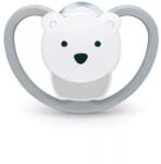 Nuk Suzetă din silicon Perfect Match 6-18 luni, 1 buc. , AIR, Urs polar