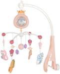Moni Toys Jucărie rotativă Pinguin roz 111564