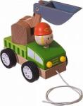 Bieco Jucărie din lemn Excavator de tras 23022587