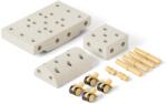 MODU Set pentru joc activ cu cuburi Curiosity 14 module Sand Grey/Honey Yellow