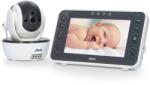 Alecto Baby Videofon pentru bebeluși cu ecran color de 5" Alb/Antracit Aparat supraveghere bebelus