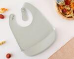 KioKids Salopetă din silicon pentru bebeluși cu buzunar Grey 05444-9 Bavata