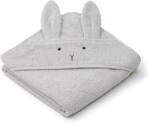Liewood Prosop de baie pentru bebeluși Albert Hooded Towel Rabbit Dumbo Grey