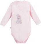 Eevi Body pentru nou-născuți cu mâneci lungi Iepuraș 56 cm