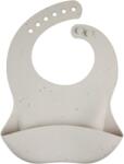 Canpol Salopetă din silicon cu buzunar Dots 51/029_grey Bavata