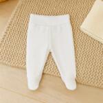Rainy Pantaloni cu botoșei pentru bebeluși cu talie pliabilă, Snowy, 48-74 cm