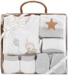 Interbaby Set pentru ieșirea din spital pentru bebeluși, 5 piese, Elefante Grey