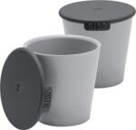 BIBS Set de 2 căni pentru bebeluși cu capac Cloud