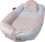 Sevi Baby Cuib pentru bebeluși cu membrană 3D respirabilă roz YUAR22