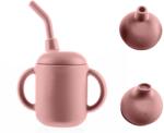 Zopa Pahar din silicon 2 în 1 Old Pink