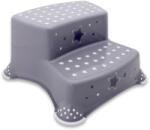 Lorelli Scăriță dublă pentru baie Stars, gri 10130670130