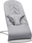 BabyBjörn Șezlong pentru bebeluși Bliss Light Grey (Woven, Petal Quilt, Cotton) Balansoar bebelusi