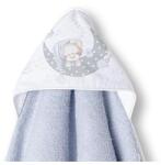 Interbaby Prosop pentru bebeluși 100x100 cm. Bear Sleeping Grey 01225-31