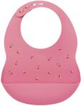 Nattou Bavețică pentru bebeluși Bib Printed Raspberry Bavata