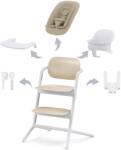Cybex Gold Scaun de masă Lemo 4 în 1 Set Sand White Scaun de masa bebelusi, inaltator