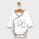 Rainy Body pentru bebeluși cu mâneci lungi 56 - 68 cm. Love Bear