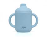 KioKids Cană de silicon pentru copii 120 ml albastră 03544-8
