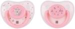 Kikkaboo Suzetă 6-18 luni Savanna Pink, 2 buc. 31303010044