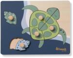 Hauck Puzzle pentru copii Puzzle N Sort Turtle Puzzle