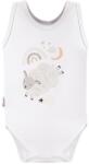 Eevi Body pentru bebeluși Mellow White 56 cm
