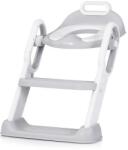 Chipolino Scaun de toaletă cu scăriță Flipi, gri STPFL0251GY