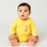 Rainy Body pentru bebeluși Girafă drăguță cu închidere laterală 56-74 cm. galben