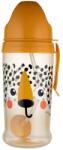 Canpol babies Pahar anti-vărsare cu pai greutăți 350 ml BabiesBoo Gepard 56/510