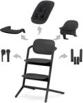Cybex Gold Scaun de masă Lemo 4 în 1 Set Stunning Black Scaun de masa bebelusi, inaltator