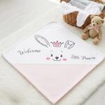 Rainy Scutec pentru bebeluși Welcome little princess 85x85 cm