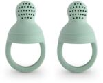 Mushie Suzetă din silicon pentru hrană, 2 buc. Cambridge Blue