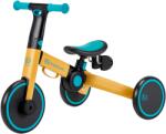 KinderKraft Tricicletă pentru copii 3 în 1 4TRIKE galben NEW024163