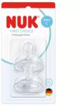 Nuk Tetine din silicon First Choice+, mărimea M, 3+ luni, 2 buc. , 798468