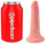PIPEDREAMS King Cock-Dildo cu Testicule 14 Cm Flesh-Ventuza Dildo