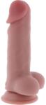 GET REAL Get Real-Deluxe Penis Realist cu Testicule Extra Gros 17 cm-TPE Dildo