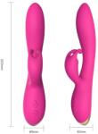 Armony Vibrators-Bonnie Vibrator Rabbit Silicon, 9 Moduri - Fucsia Vibrator