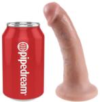 PIPEDREAMS King Cock-6 Dildo Flesh 15.2 Cm-Ventuza Dildo