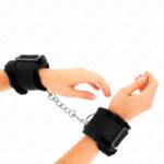 KINK Wrist Restraint-Cătușe pentru Încheieturi Căptușite cu-Negru