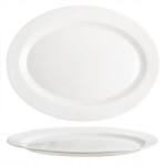ERT Toro Ovál Lemez "elba", Opál Üveg 36CM_EXTUTC