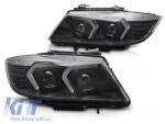  Tuning LED hátsó lámpa szett BMW 3-as E90 2009-2011 füstös, bal és jobb (ABBMTX6010164)
