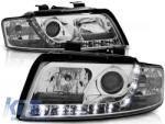  Tuning hátsó lámpa szett Audi A4 10.2000-10.2004 sedan, teljesen füstölt, bal és jobb (ABAUTX6010750)