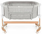 Petite&Mars Patut co-sleeper, PetiteMars, Glory, 2 in 1, Cu leganare, Cu ajustare pe inaltime in 5 pozitii, Cu saltea, Pliabil, Geanta de transport inclusa, 0 luni+, Greutate suportata: 9 kg, Bej (926587)